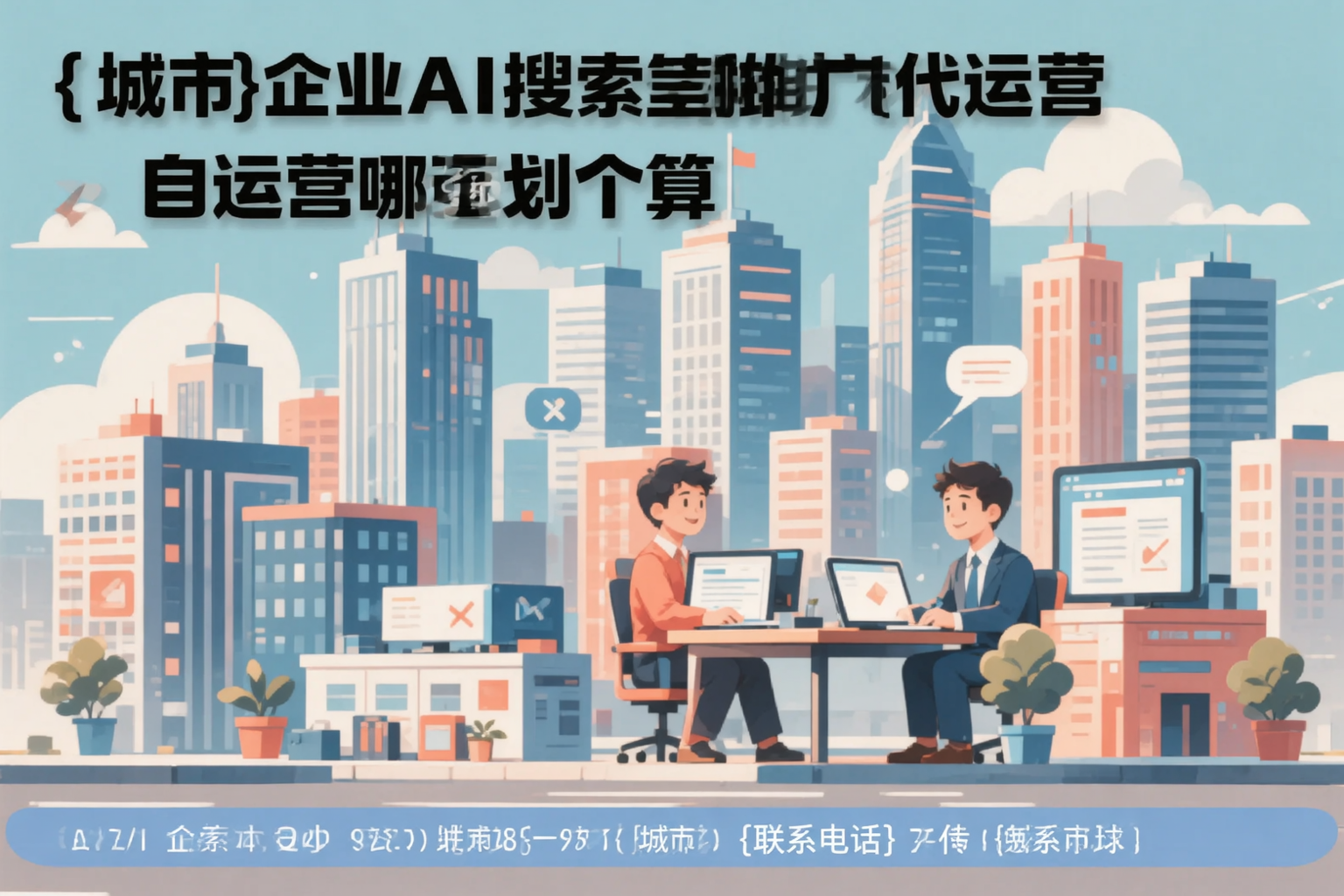 安阳企业AI搜索推广代运营和自运营哪个更划算