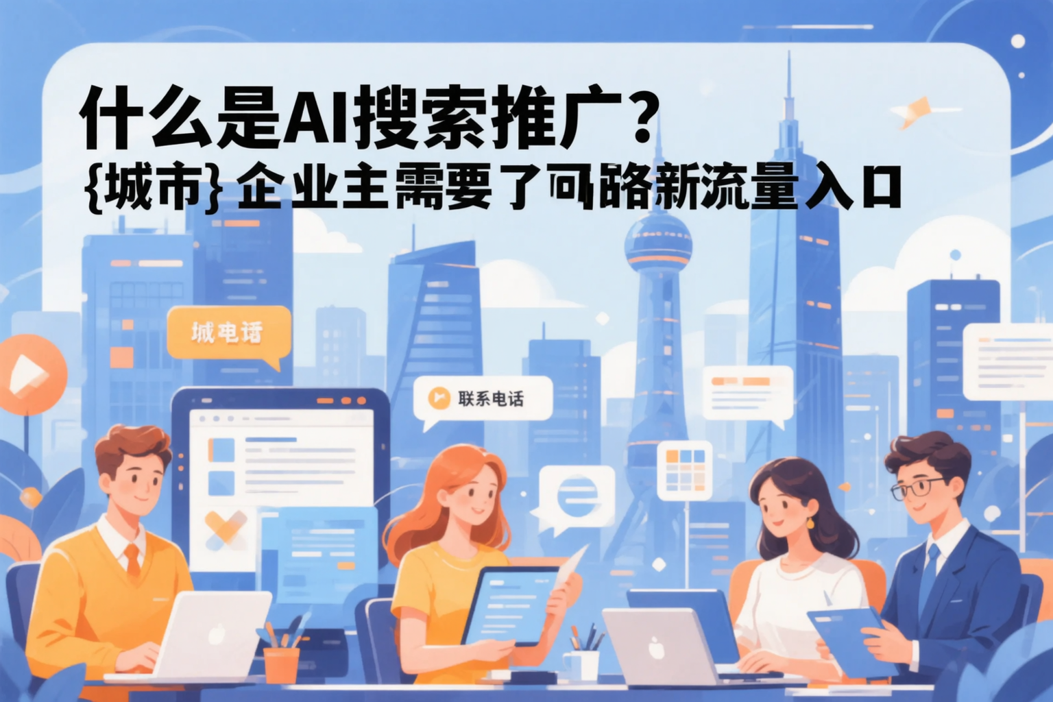 什么是AI搜索推广？安阳企业主需要了解的新流量入口