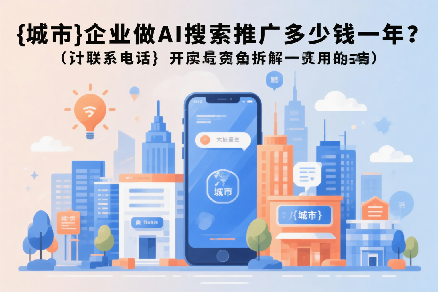 安阳企业做AI搜索推广多少钱一年？真实费用拆解
